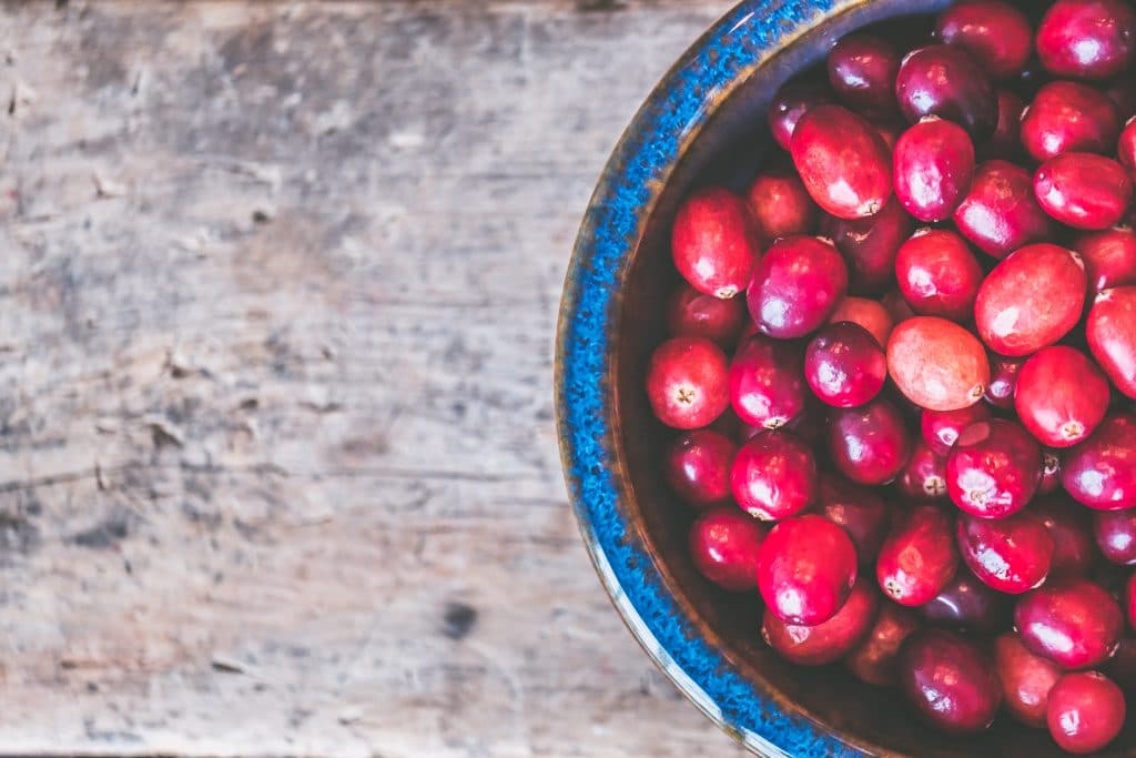 bowl-of-red-cranberries