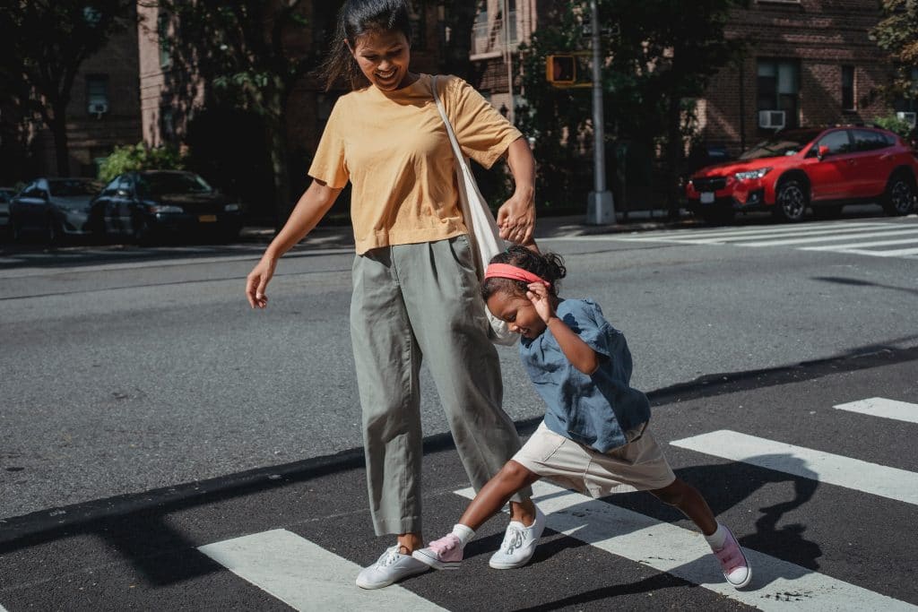 Happy and healthy woman playing with her daughter